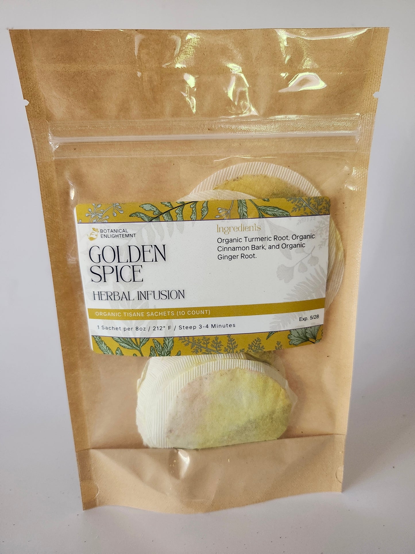 Golden Spice Herbal Infusion (Tisane)