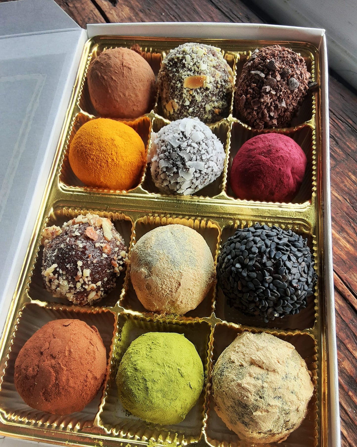 Chocolate Botanically-infused Truffles